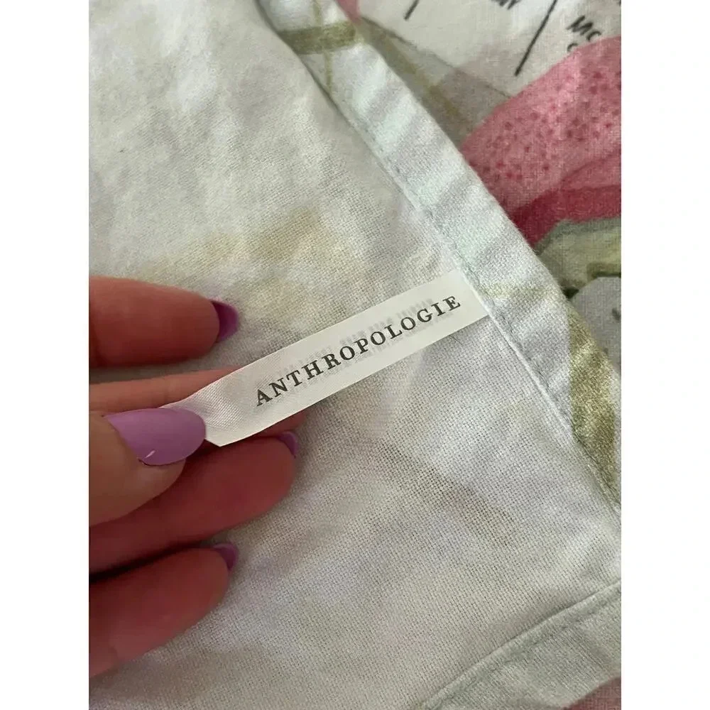 Anthropologie Tea Dish towel brunch avocado toast newspaper breakfast table